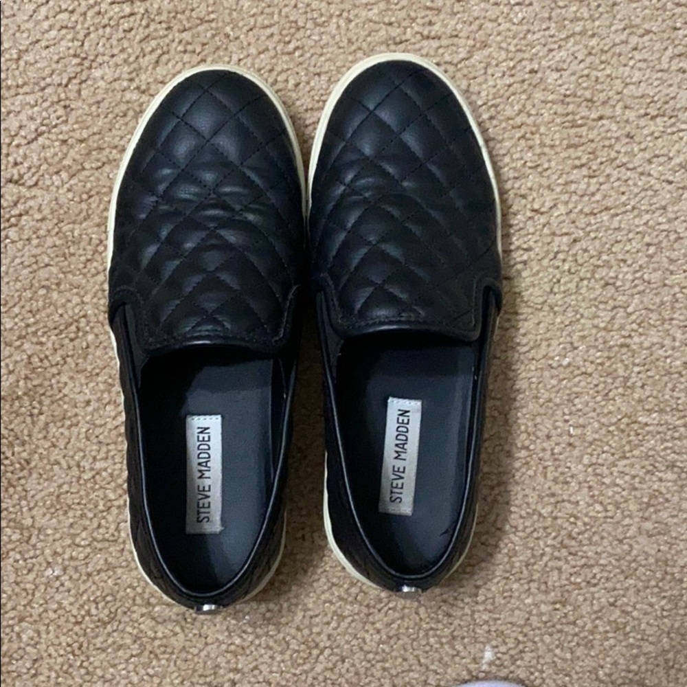 Steve Madden Slip On Leather Shoes